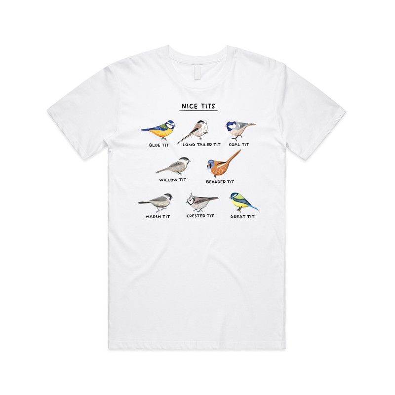 Nice Tits T-shirt Tee Top Funny Bird Watching Gift Men Dad Gift Birder Birding - 2.jpg
