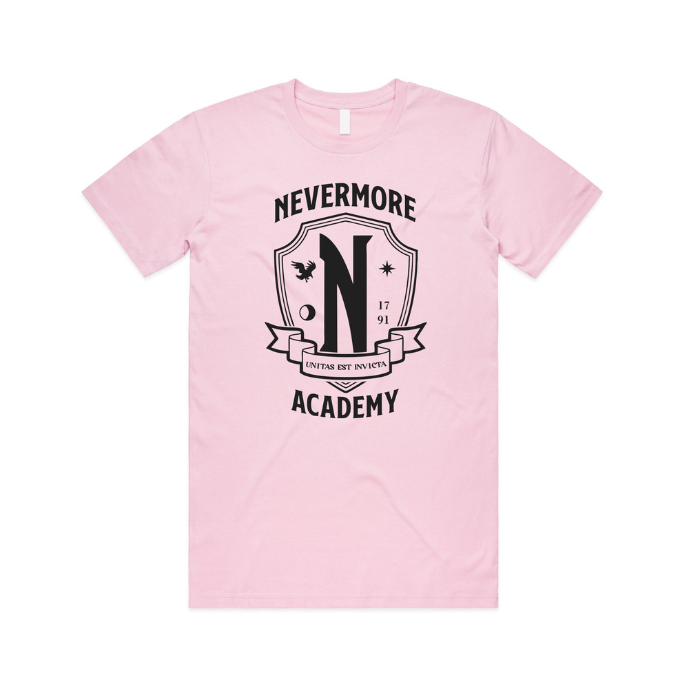 Nevermore Academy T-shirt Tee Top Wednesday Addams Top Funny TV Show Gift Unisex - 6.jpg