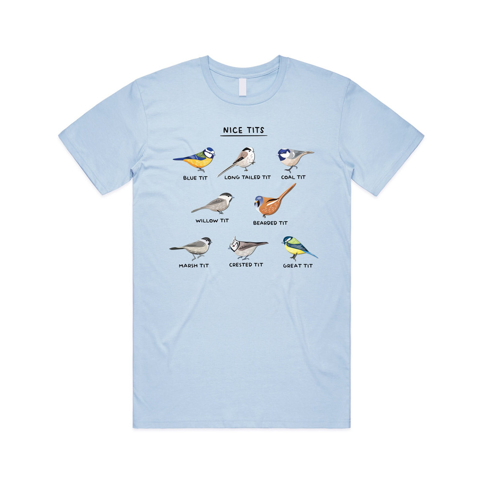 Nice Tits T-shirt Tee Top Funny Bird Watching Gift Men Dad Gift Birder Birding - 4.jpg