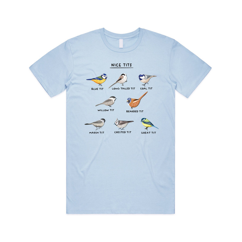 Nice Tits T-shirt Tee Top Funny Bird Watching Gift Men Dad Gift Birder Birding - 4.jpg