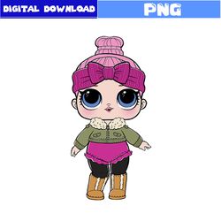 Cozy Babe Png, Cozy Babe Lol Doll Png, Queen Png, Lol Doll Png, Lol Surprise Doll Png, Cartoon Png, Png File