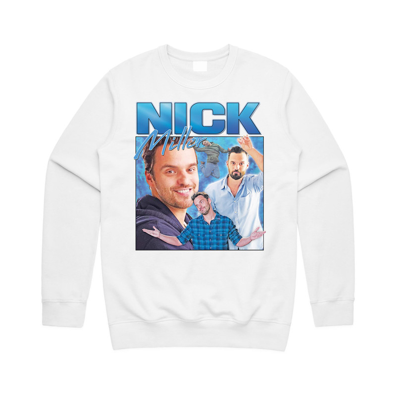 Nick Miller Homage Jumper Sweater Sweatshirt Funny TV Icon Gift Men's Women's Girl - 5.jpg