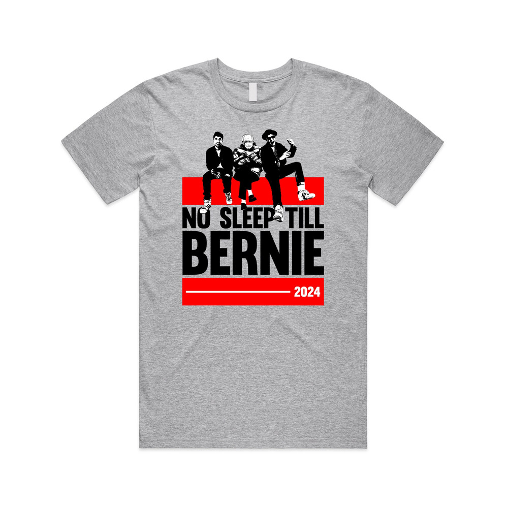 No Sleep Till Bernie Sanders 2024 T-shirt Tee Top Funny Sitting Mittens Meme Brooklyn USA Vote For Bernie - 1.jpg