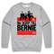 No Sleep Till Bernie Sanders 2024 Jumper Sweater Sweatshirt Funny Sitting Mittens Meme Brooklyn USA Vote For Bernie - 1.jpg