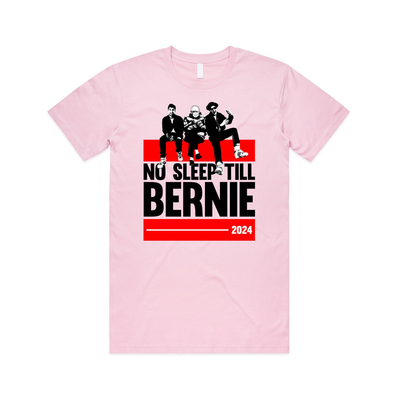 No Sleep Till Bernie Sanders 2024 T-shirt Tee Top Funny Sitting Mittens Meme Brooklyn USA Vote For Bernie - 3.jpg