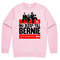 No Sleep Till Bernie Sanders 2024 Jumper Sweater Sweatshirt Funny Sitting Mittens Meme Brooklyn USA Vote For Bernie - 3.jpg