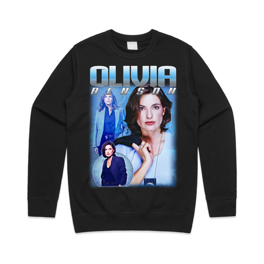 Olivia Benson Homage Jumper Sweater Sweatshirt US TV Show Law And Order Elliot Gift Mens Womens - 1.jpg