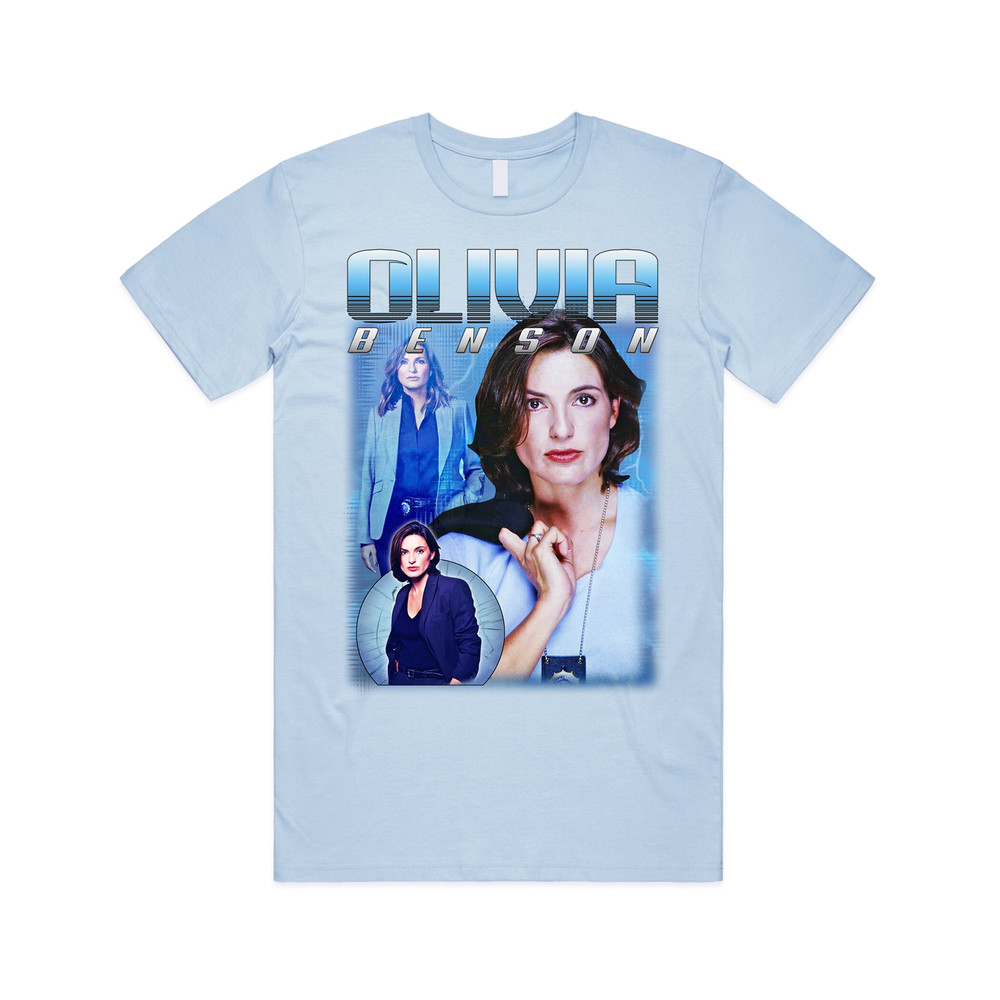 Olivia Benson Homage T-shirt Tee Top US TV Show Law And Order Elliot Gift Mens Womens - 2.jpg