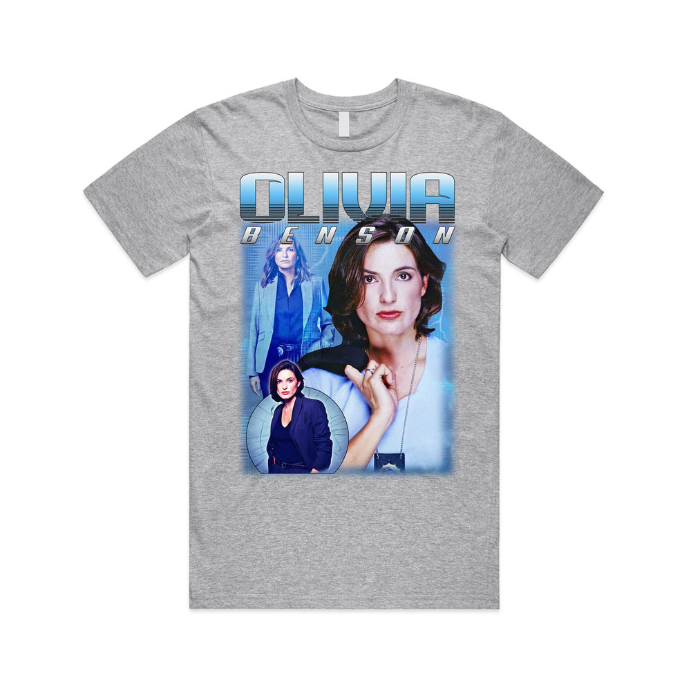 Olivia Benson Homage T-shirt Tee Top US TV Show Law And Order Elliot Gift Mens Womens - 3.jpg