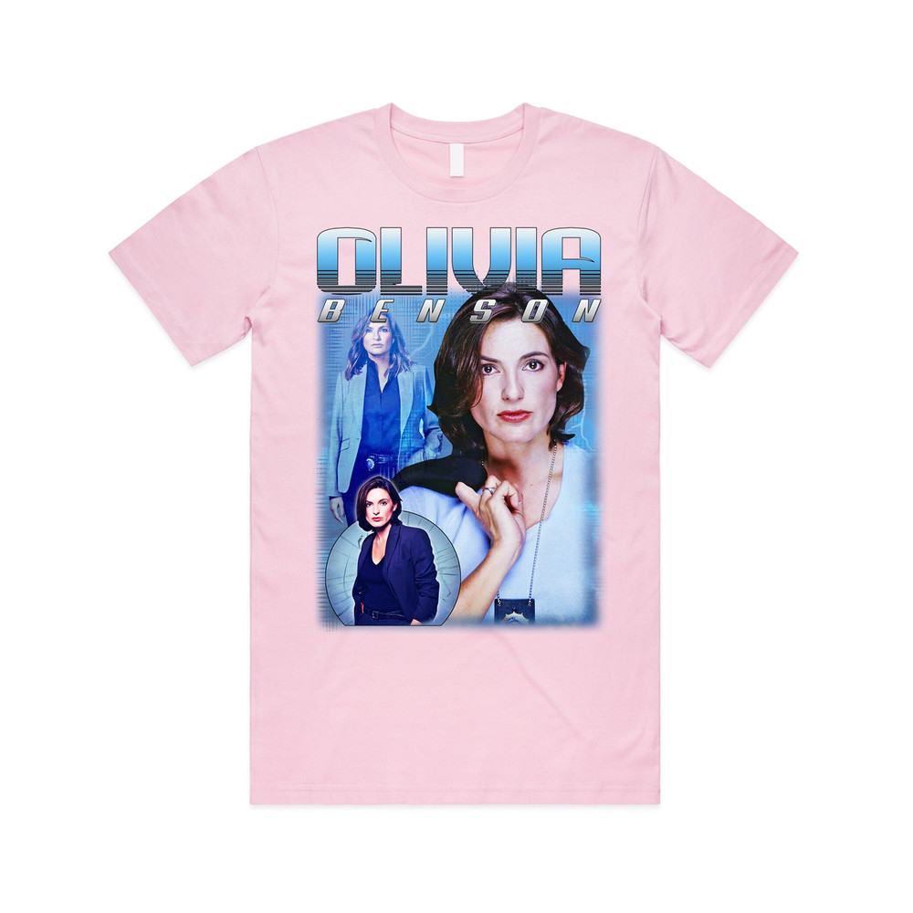 Olivia Benson Homage T-shirt Tee Top US TV Show Law And Order Elliot Gift Mens Womens - 4.jpg