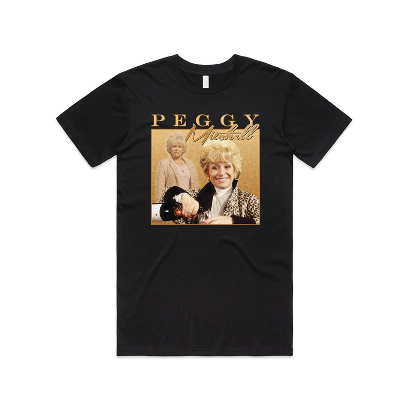 Peggy Mitchell Homage T-Shirt Tee Top Funny UK TV Legend Icon Retro Gift Tribute - 4.jpg