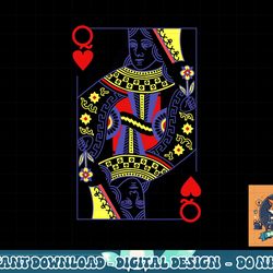 queen of hearts deck of cards playing cards halloween poker png, sublimation copy
