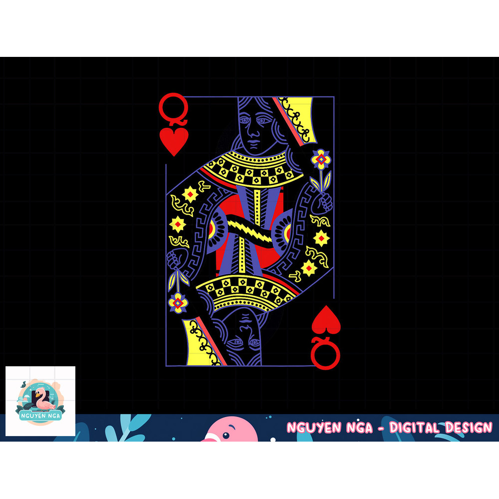 Queen Of Hearts Deck Of Cards Playing Cards Halloween Poker png, sublimation copy.jpg