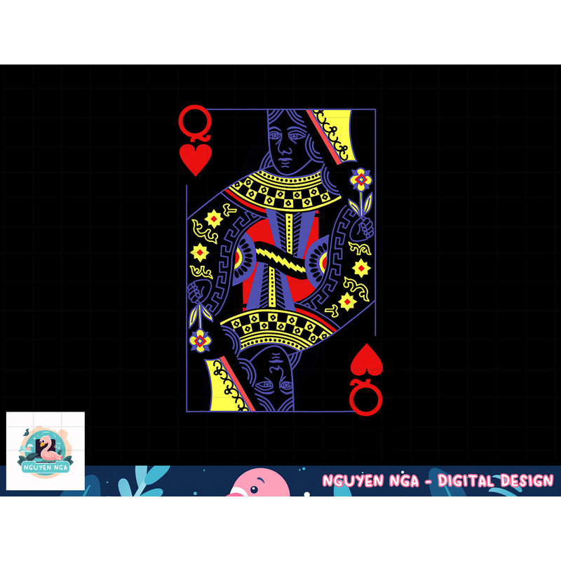Queen Of Hearts Deck Of Cards Playing Cards Halloween Poker png, sublimation copy.jpg