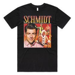 Schmidt Homage T-shirt Tee Top Funny TV Icon Gift Mens Womens Girl