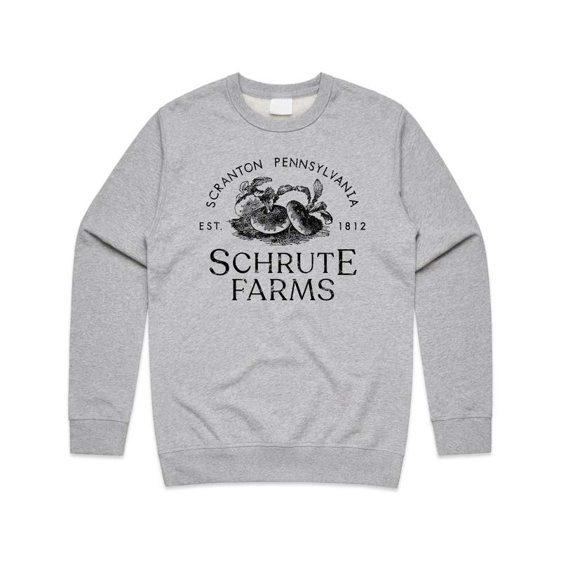 Schrute Farms Jumper Sweater Sweatshirt US Office Dwight Michael Scott Funny - 1.jpg