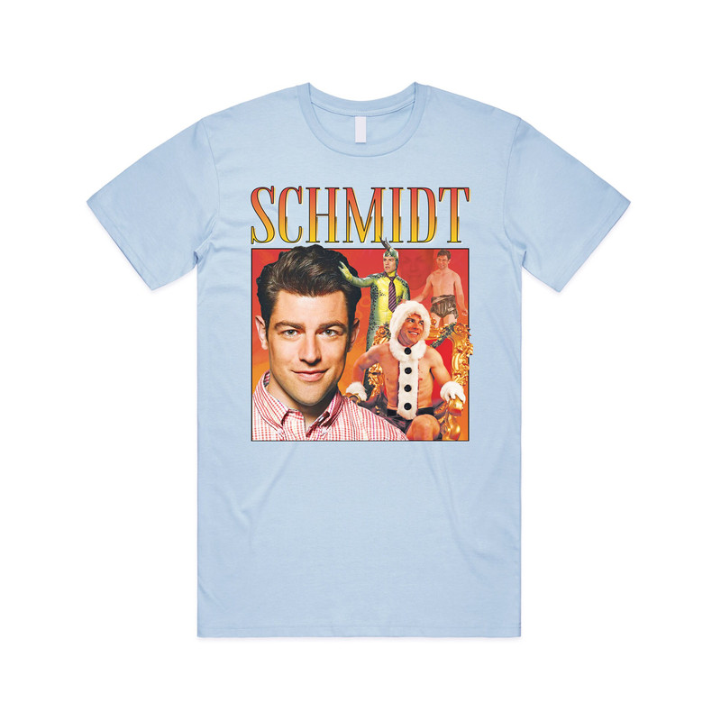 Schmidt Homage T-shirt Tee Top Funny TV Icon Gift Men's Women's Girl - 3.jpg