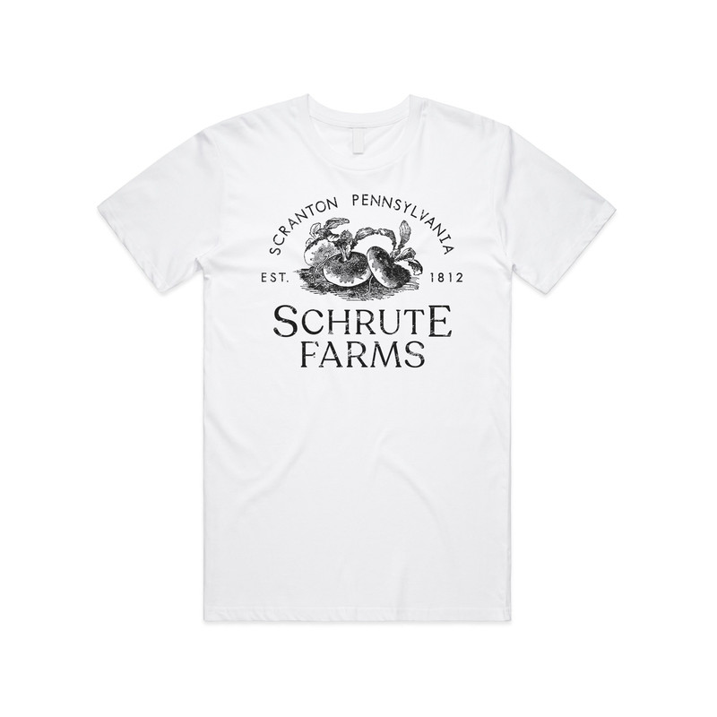 Schrute Farms T-shirt Tee Top US Office Dwight Michael Scott Funny - 4.jpg
