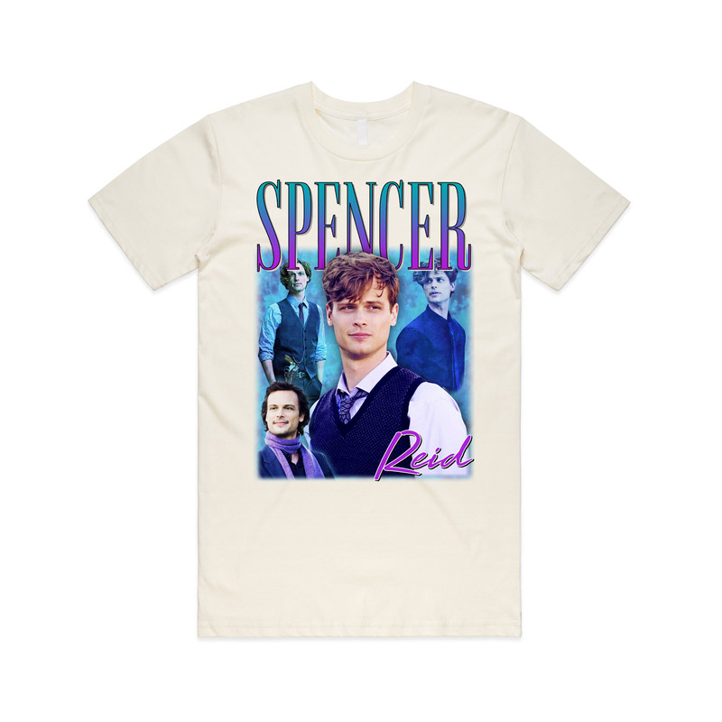 Spencer Reid Homage T-shirt Tee Top Funny Retro 90s Gift TV Show Men’s Women’s - 3.jpg