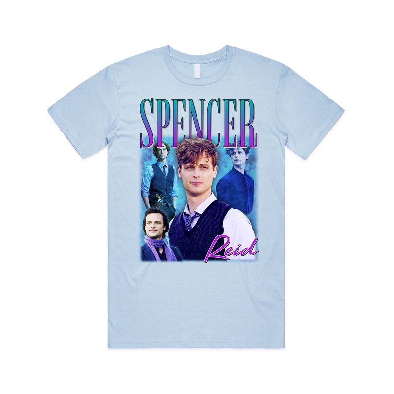 Spencer Reid Homage T-shirt Tee Top Funny Retro 90s Gift TV Show Men’s Women’s - 4.jpg