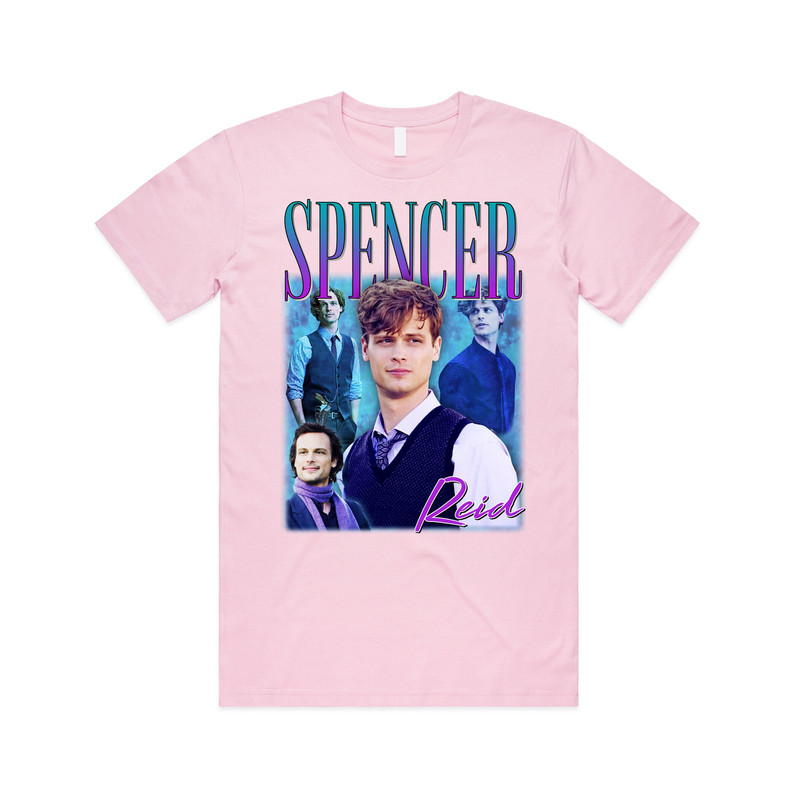 Spencer Reid Homage T-shirt Tee Top Funny Retro 90s Gift TV Show Men’s Women’s - 5.jpg