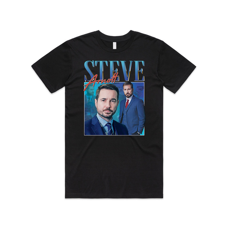 Steve Arnott Homage T-shirt Tee Top Funny UK Show Line Of Duty Detective Gift - 1.jpg
