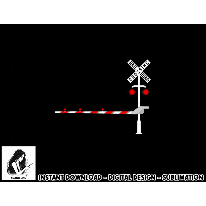 Railroad Crossing Barrier Sign Halloween Costume DIY Funny png, sublimation copy.jpg