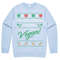 Tis The Season To Go Vegan Jumper Sweater Sweatshirt Christmas Xmas Vegetarian Health Fitness - 2.jpg