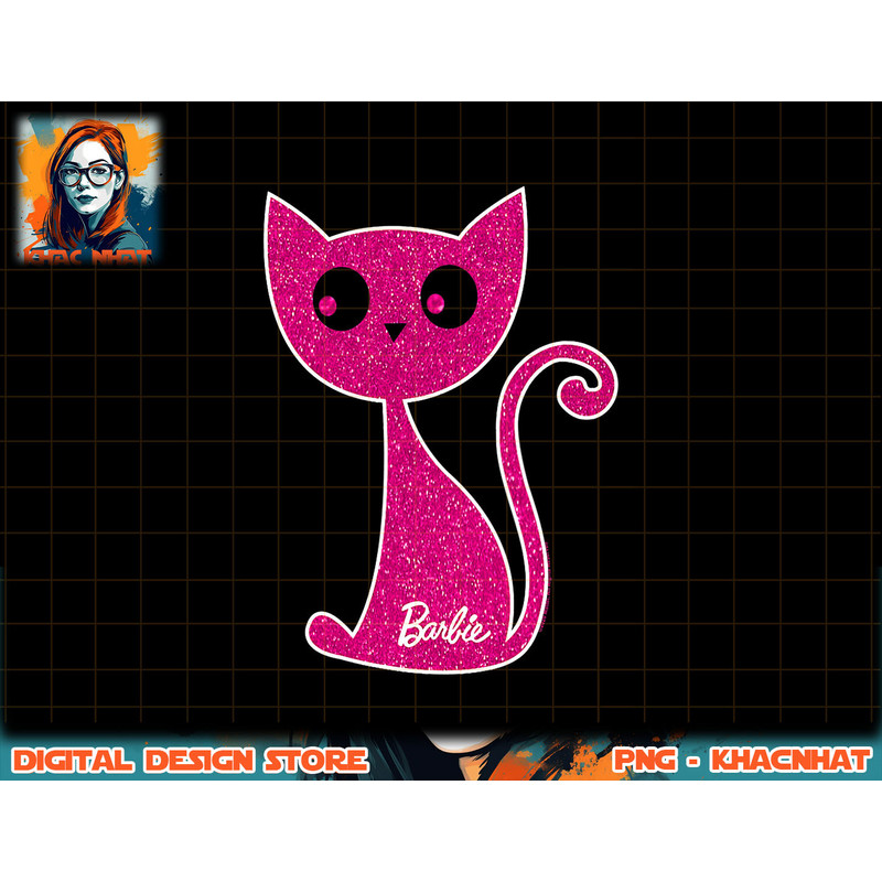Barbie Halloween Pink Cat png, sublimation copy.jpg