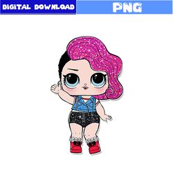 Rocker Png, Rocker Lol Doll Png, Queen Png, Lol Doll Png, Lol Surprise Doll Png, Cartoon Png, Png Digital File