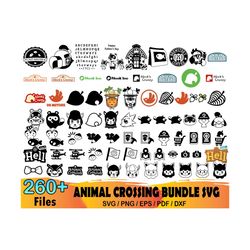 260 animal crossing svg bundle, animal crossing svg, gamer svg