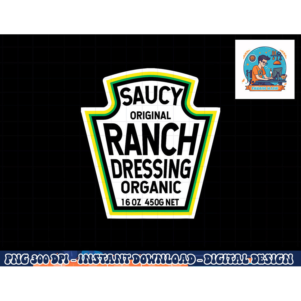Ranch Dressing Salad Easy Halloween Costume Matching Group png, sublimation copy.jpg