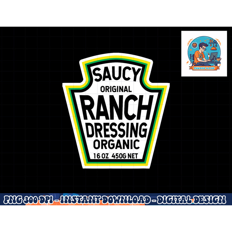 Ranch Dressing Salad Easy Halloween Costume Matching Group png, sublimation copy.jpg
