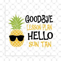 black girl svggoodbye lesson plan hello sun tan svg files for silhouette, files for cricut, svg, dxf, eps, png instant d
