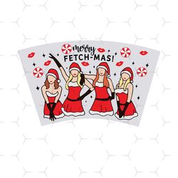 l mean girls christmas starbucks cup svg, mean girl svg