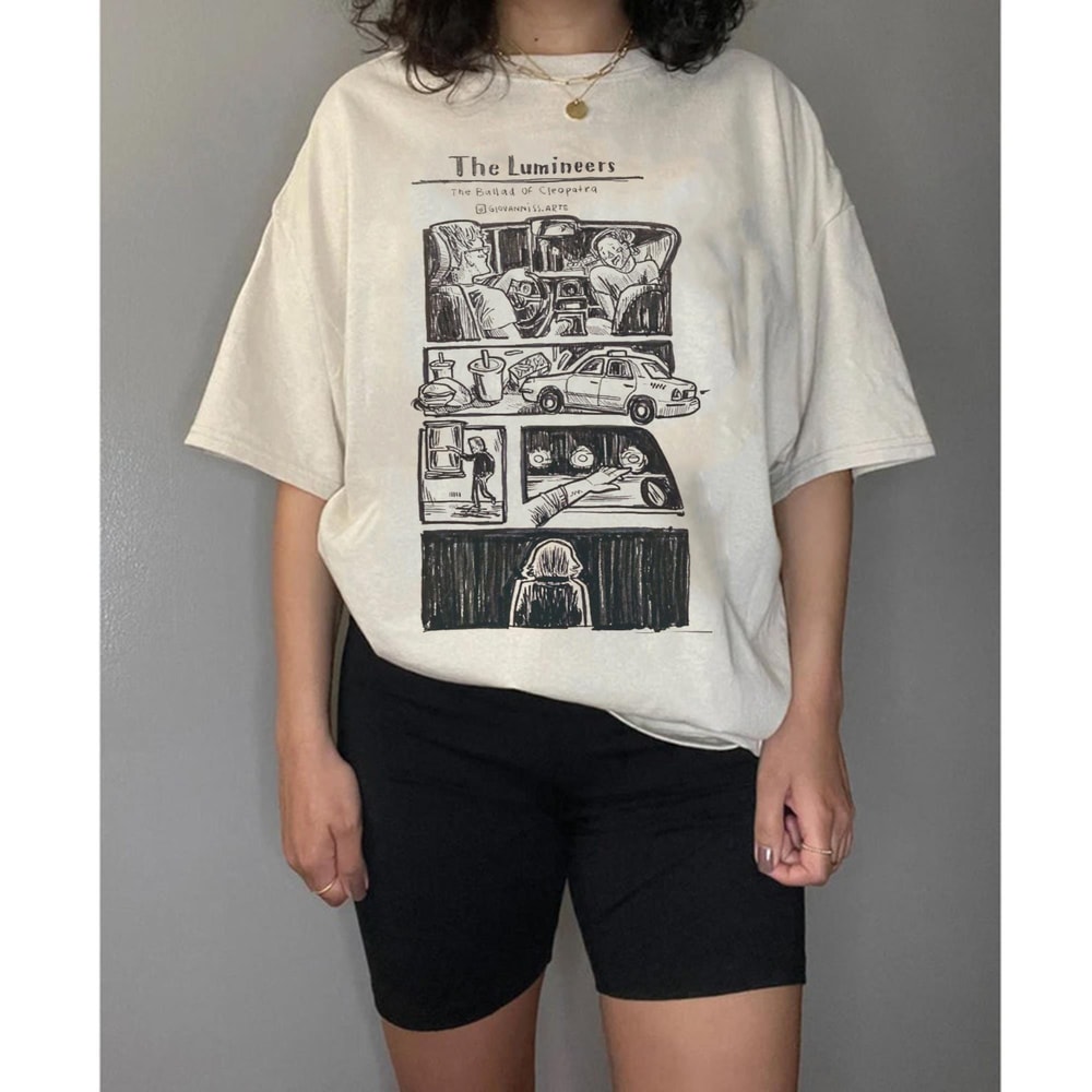 The Ballad Of Cleopatra T-shirt, The Lumineers Poster Shirt, 2023 The Lumineers Tour Merch, The Lumineers Tee Hoodie, Apparel Gift - 2.jpg