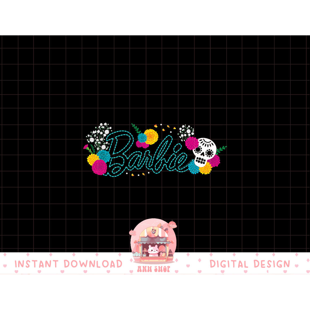 Barbie Halloween Sugar Skull Logo png, sublimation copy.jpg