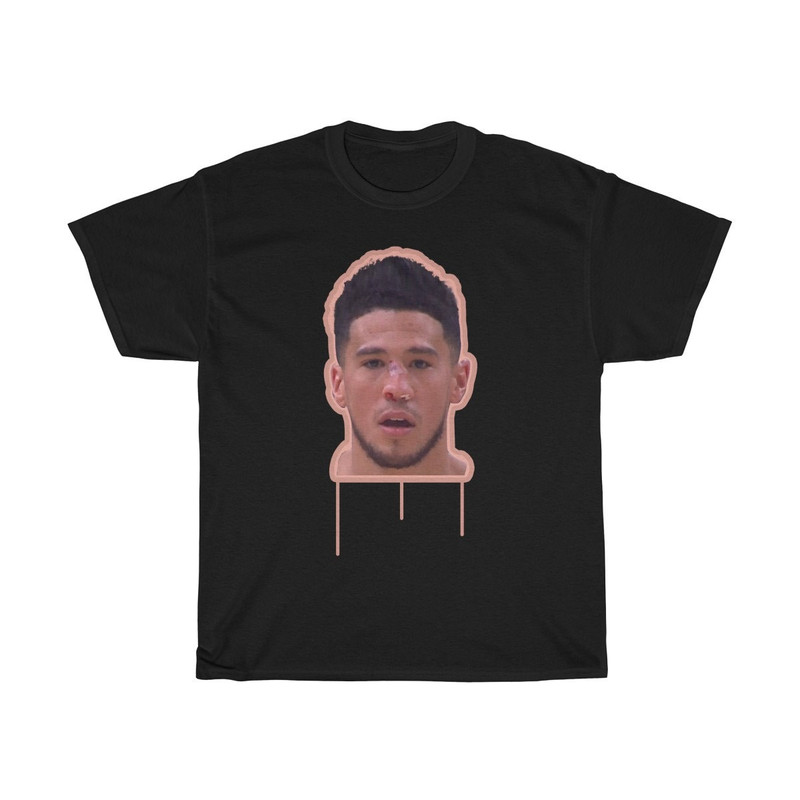 Deandre Ayton’s Shirt Bloody Devin booker bloody broken nose T-shirt Phoenix Suns, valley oop shirt , Devin booker shirt - UNISEX - 4.jpg
