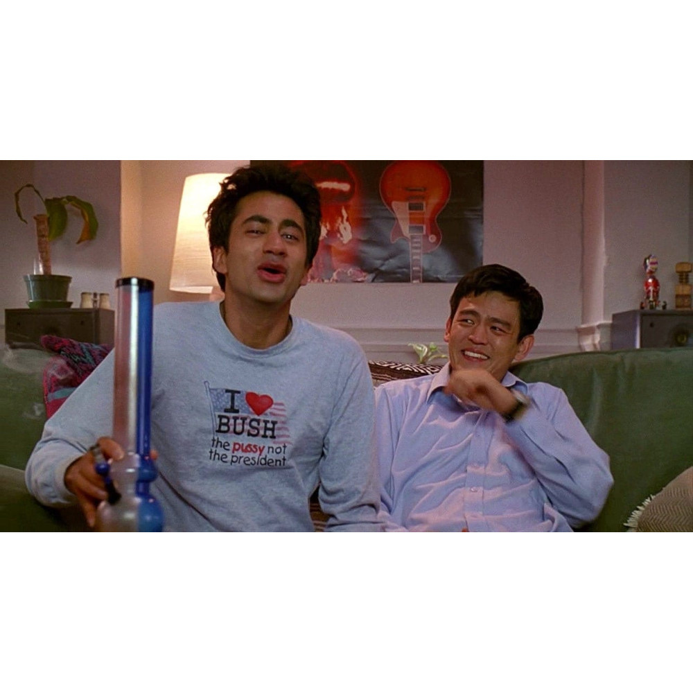 I Love Bush, The Pussy not the President T-Shirt - Harold and Kumar Go to White Castle Funny shirt, movie shirt, 2000 vintage shirt - UNISEX - 1.jpg