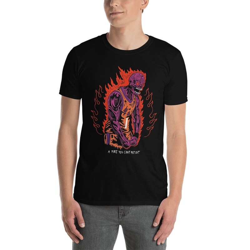 Suns x Warren Lotas “ A Fire you can’t put out ” Purple Skeleton T-shirt Suns in 4 , Phoenix Suns Shirt , Suns shirt, Devin booker t shirt - 3.jpg