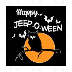 happy jeep o ween svg, halloween svg, jeep svg, owl svg