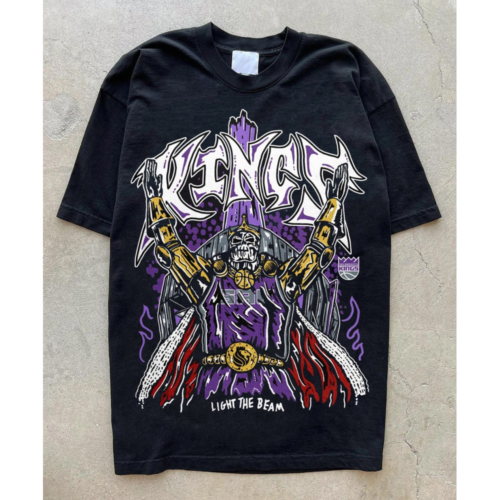 Warren Lotas Light the beam Sacramento Kings T-shirt NBA kings shirt, Basketball Shirt, Youth , Deaaron fox shirt - UNISEX - 1.jpg