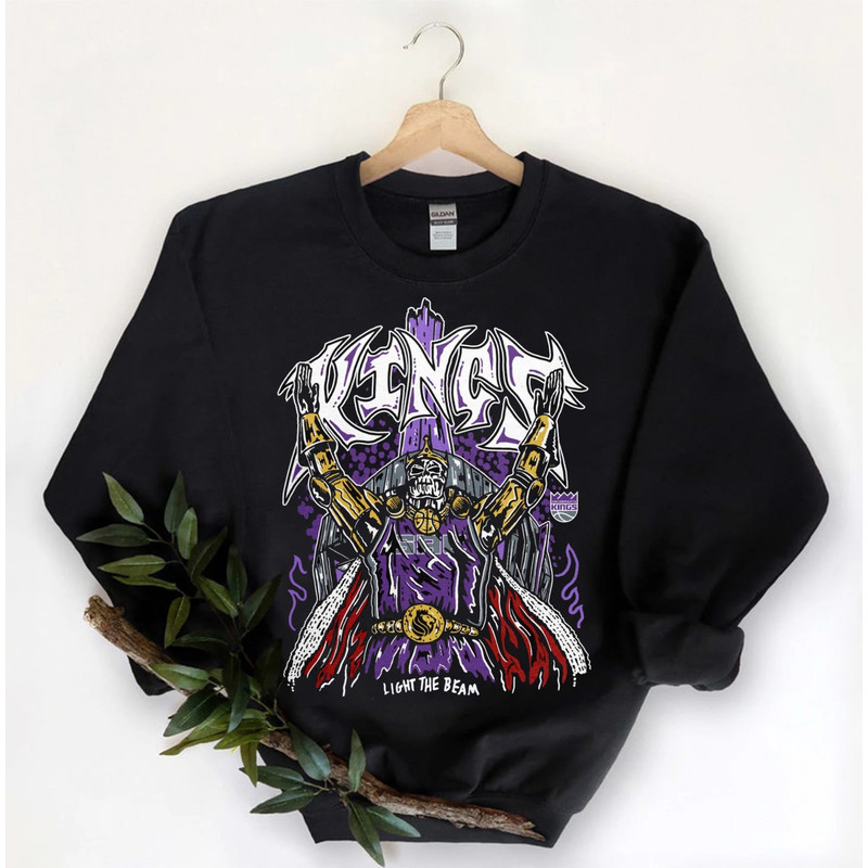 Warren Lotas Light the beam Sacramento Kings T-shirt NBA kings shirt, Basketball Shirt, Youth , Deaaron fox shirt - UNISEX - 2.jpg