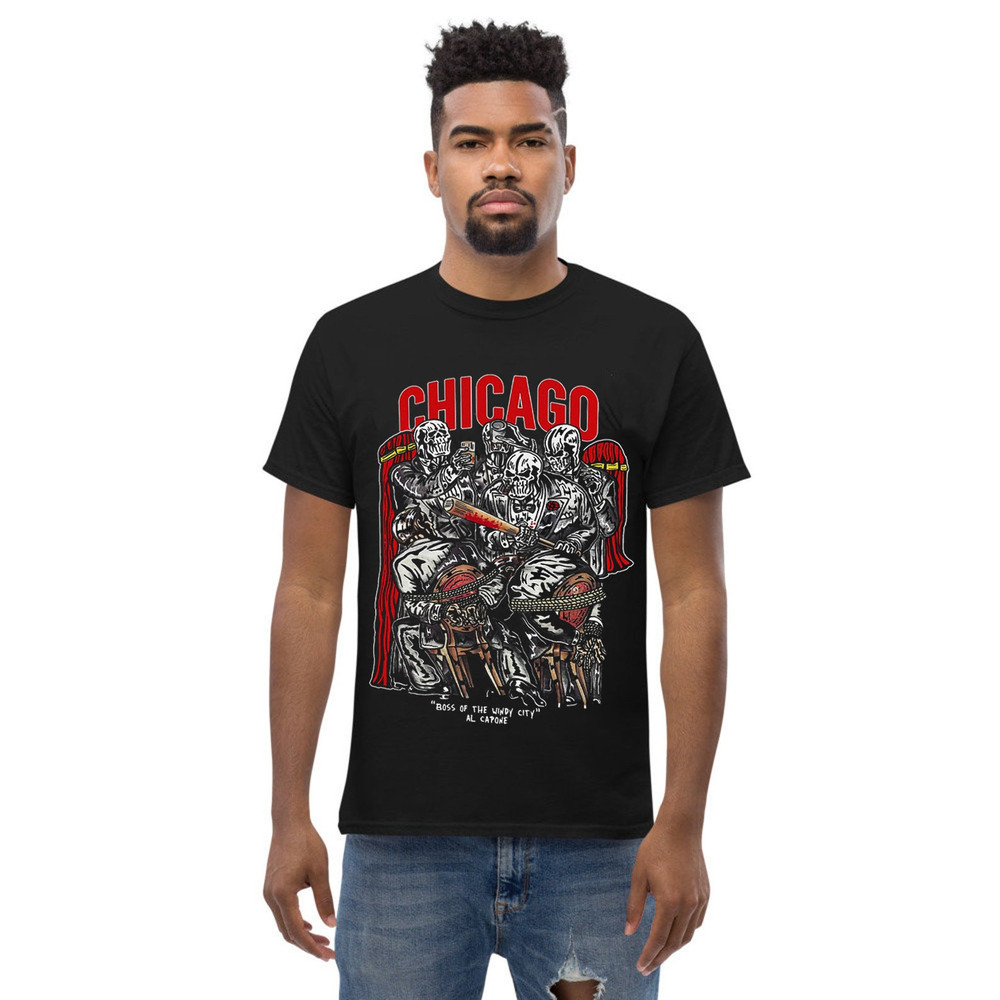 Warren Lotas Chicago Bulls  Boss Of The Windy City Al Capone  NBA t shirt - UNISEX - 4.jpg