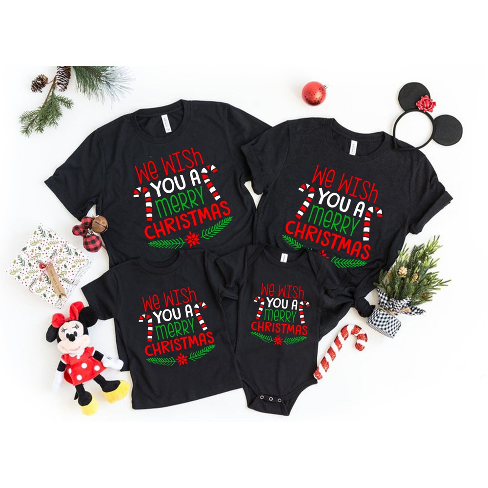 We Wish You A Merry Christmas Family, Christmas Family Shirt, Christmas Matching Shirt, Christmas Gift Shirt, Christmas Gift , Santa t shirt - 1.jpg