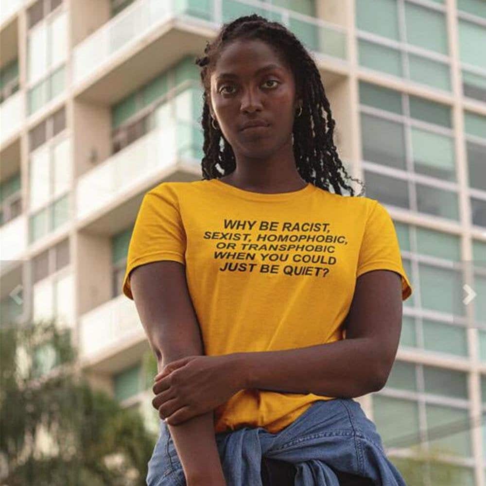 Why Be Racist Sexist Homophobic Transphobic T-Shirt - BLM Rights rights,blm shirt,pride shirt,lgbtq shirt, Racial Equality Stop Racism Shirt - 2.jpg