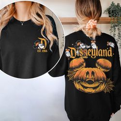 vintage disney mickey and friends halloween svg