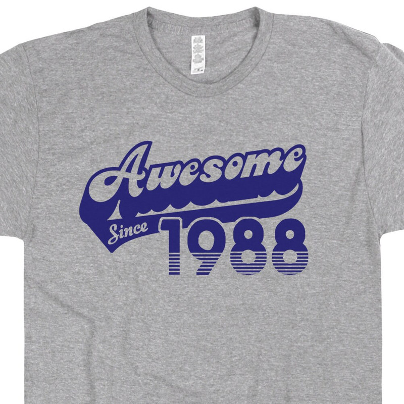 35th Birthday Shirt Awesome Since 1988 T Shirt Funny 35th Birthday T Shirt Gift For 1988 Birthday Shirt 1988 tshirt Mens Womens 35th Tee - 1.jpg