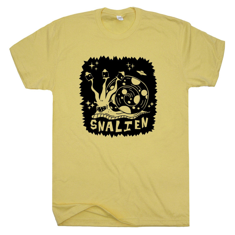 Alien Snail T Shirt Alien Shirt Weird Shirts Ufo Shirt For Men Women Kids Vintage Sci Fi Horror Shirts Slug Shirt Area 51 Shirt X-Files - 2.jpg