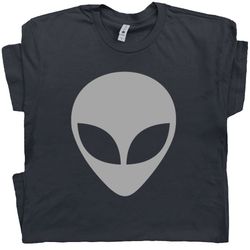 alien t shirt alien head ufo tee shirt cool et graphic storm area 51 t shirt roswell new mexico alien abduction womens m
